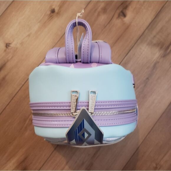 Loungefly Disney Frozen Queen Elsa Castle Mini Backpack NWT - Picture 12 of 16